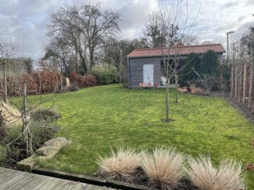 Garten - Nachhaltiges, baubiologisch wertvolles Haus in ländlicher Lage.