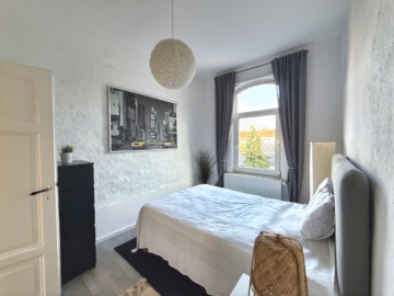 Schlafzimmer - 2-Zimmer-Wohnung mit Nähe zum Maschsee