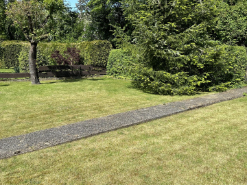 Blick in den Garten - Sarstedt: Einfamilienhaus mit Charme