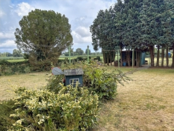 Garten - Peine/Handorf: Siedlungshaus in Feldrandlage