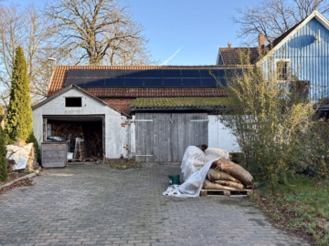 Nebengebäude/ Garage - Klein Kolshorn: Gepflegtes Einfamilienhaus mit herrlichem Grundstück