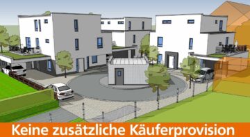 Visualisierung - Neubau von exklusiven Eigentumswohnungen in Uetze-Dedenhausen - KFW 55