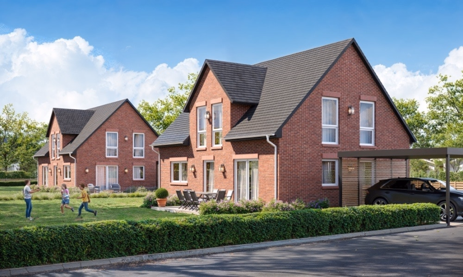 70-8529-2 - 4 moderne Einfamilienhäuser in Isernhagen