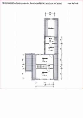 Grundriss DG - Zwangsversteigerung prov.-frei: Einfamilienhaus in Wietze