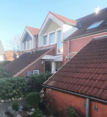 Außenansicht - Gepflegtes Reihenhaus mit Garage in Misburg-Nord