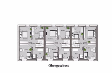 Grundriss Obergeschoss - Neubau: Wohnhöfe „Eiermarkt“ Großburgwedel