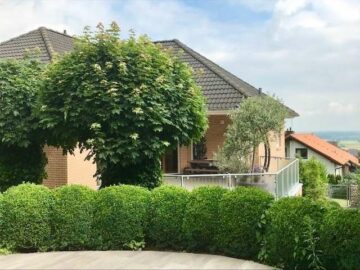 Schöner Wohnen am Deister! Attraktives Niedrig-Energie-Haus mit 8 Zimmern in 1A-Lage - Außenansicht Haus