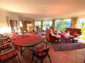 Wohnzimmer - Sarstedt: Individuelles Architektenhaus im Stadtgebiet