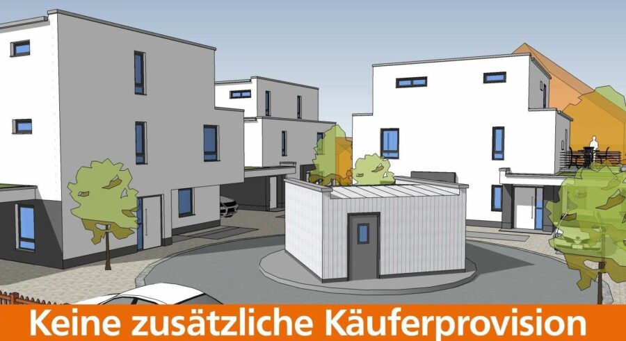 Visualisierung - Neubau von exklusiven Eigentumswohnungen in Uetze-Dedenhausen - KFW 55