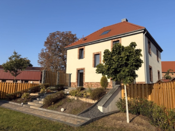 Ansicht Rückseite - Elegantes Herrenhaus in ländlicher Idylle von Burgdorf/Otze