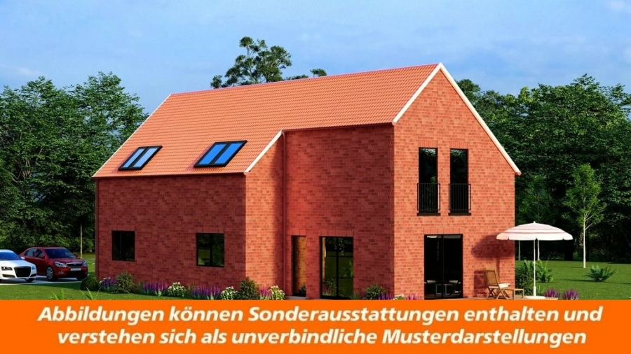 Neubau: Wohnhöfe "Eiermarkt" Großburgwedel - Visualisierung