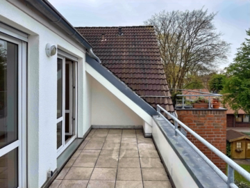 Dachterrasse - 1-Zimmer-Wohnung mit Dachterrasse und Stellplatz in Seelze