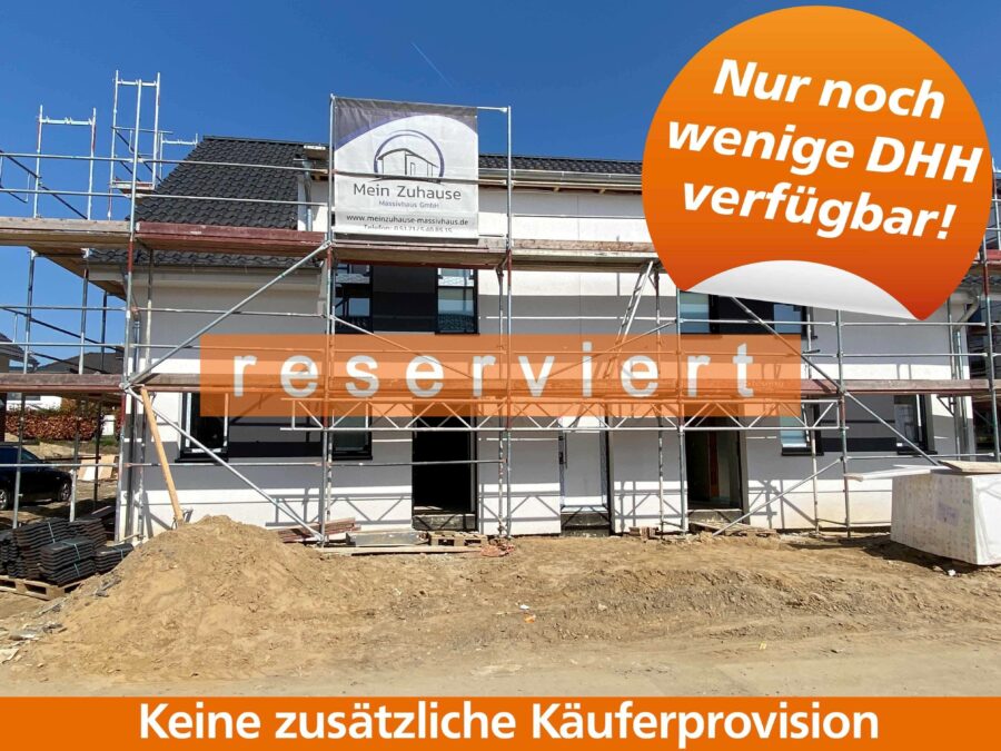 Hohenhameln, OT Clauen: Neubau-Doppelhaushälften 1 Ansicht Eingang - Hohenhameln, OT Clauen: Neubau-Doppelhaushälften