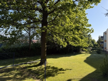 Blick vom Balkon - Seelze: Vermietete 2-Zimmer-Wohnung mit Balkon