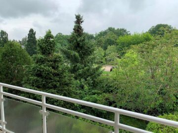 Blick vom Balkon - 4-Zi.-ETW mit Tiefgarage und Stellplatz in guter Wohnlage in Letter