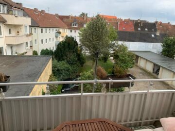 Hildesheim: Kleines 3-Familienhaus im Michaelisviertel - Blick vom Balkon