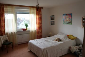 Das Schlafzimmer - 2-Zimmer-ETW mit Balkon und Garage in Garbsen-Berenbostel „Im Hespe“