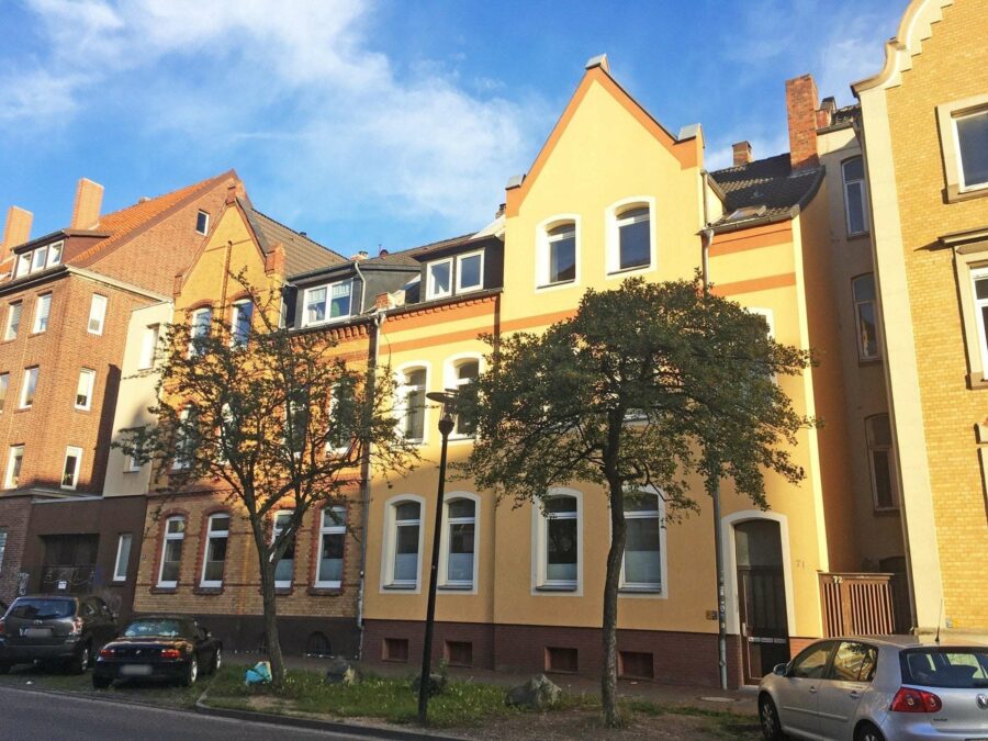 Sehr gepflegte 3-4 Zimmer Mietwohnung in der Hildesheimer Oststadt - Außenansicht