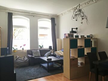 Sehr gepflegte 3-4 Zimmer Mietwohnung in der Hildesheimer Oststadt - Wohnbereich