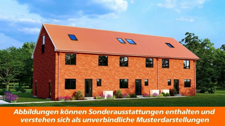 Neubau: Wohnhöfe "Eiermarkt" Großburgwedel - Visualisierung