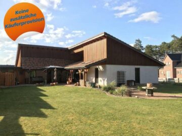 Rückansicht des Hauses - Ohne Käuferprovision - Außergewöhnlich schöner Bungalow in traumhaft ruhiger Umgebung