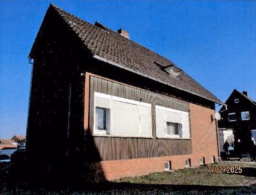 Ansicht Südwesten - Zwangversteigerung prov.-frei: EFH in Leese