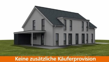 Animation - Hohenhameln, OT Clauen: Neubau-Doppelhaushälften