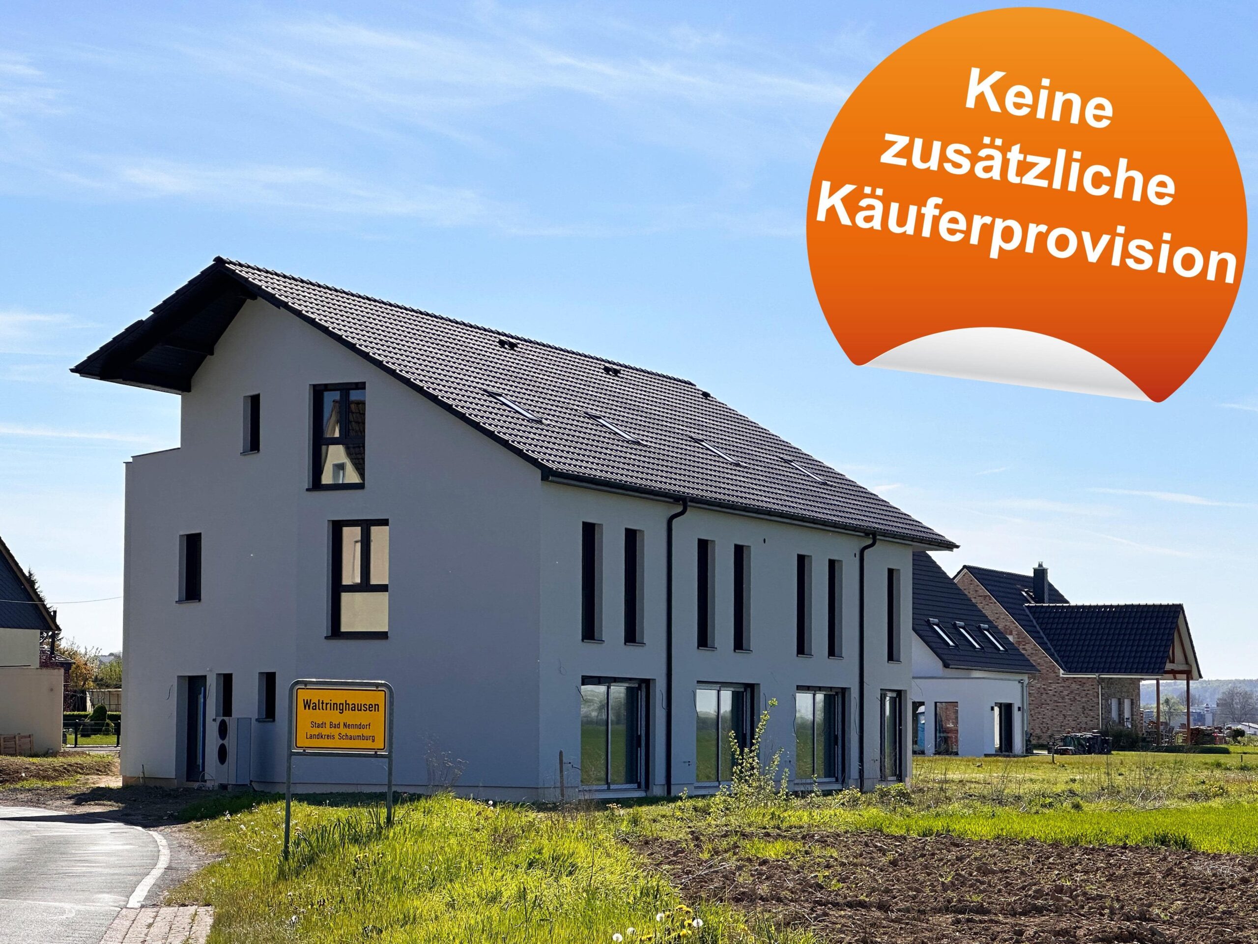 Neubau bietet Sicherheit! Reihenhäuser mit 2 Pkw-Stellplätzen in Bad Nenndorf, 31542 Bad Nenndorf, Reihenendhaus