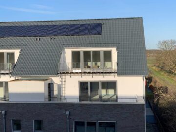 Ansicht Dachterrassen - Wohnen in den Auengärten