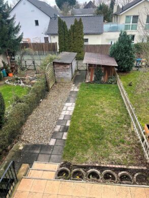 Draufsicht Garten - Vermietung: Tolles Reihenmittelhaus in begehrter Lage von Hannover Kirchrode