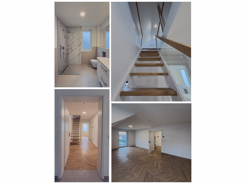 Seelze-Stadtkern: Neue 4-Zi.-Maisonette-ETW mit Fahrstuhl und Balkon im puristischen Wohnstil, 30926 Seelze, Maisonettewohnung