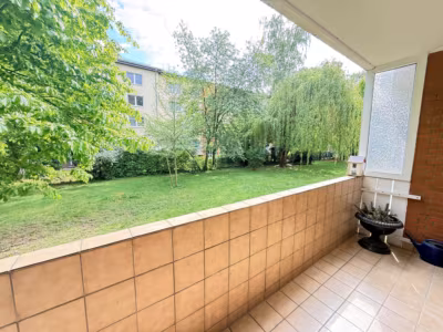 Balkon mit schönem Ausblick