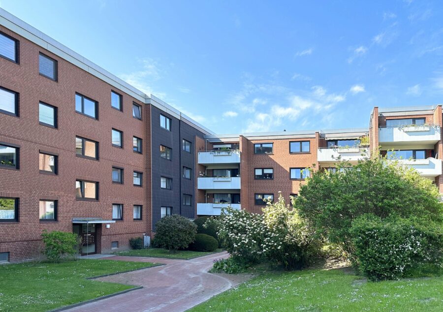 Außenansicht - Gepflegte 1,5-Zimmer-Wohnung mit Balkon in Laatzen