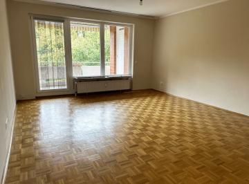 Wohnzimmer mit Loggia - Gepflegte 3-Zimmer-Wohnung in Bothfeld